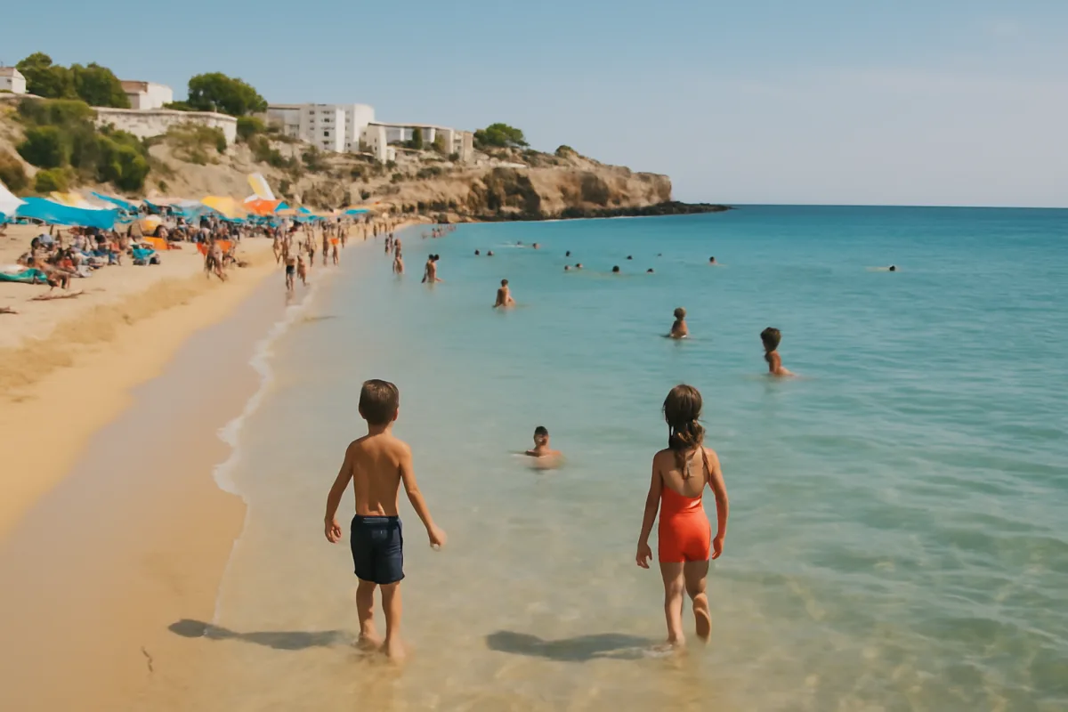 Spiagge con bassa battigia in Puglia: dove i bambini entrano in acqua sicuri
