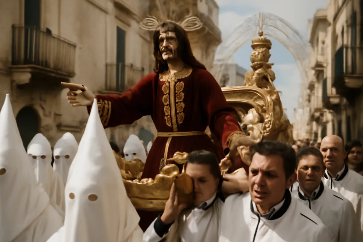 Processioni religiose in Puglia: il momento del corteo che ferma il fiato